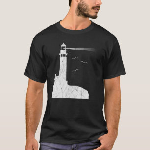 Camiseta Luz Luminosa Luminosa De Torre De Vigilância