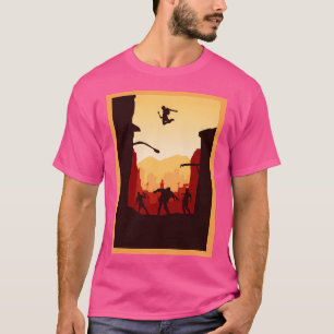 Camiseta Luz morta - Estilo de Viagem minimalista - Jogo de