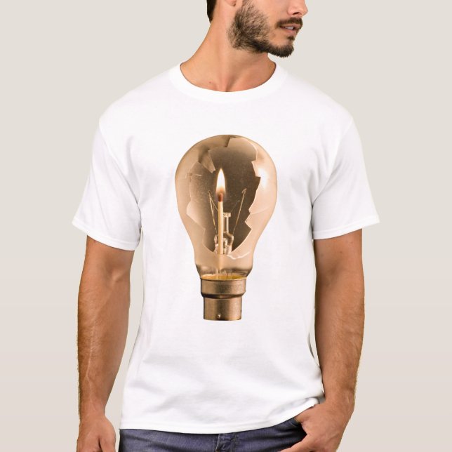 Camiseta Luz na escuridão (Frente)