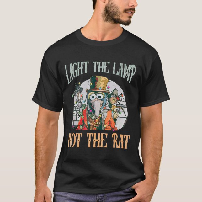 Camiseta Luz Não É O Feriado Engraçado De Natal De Rato (Frente)