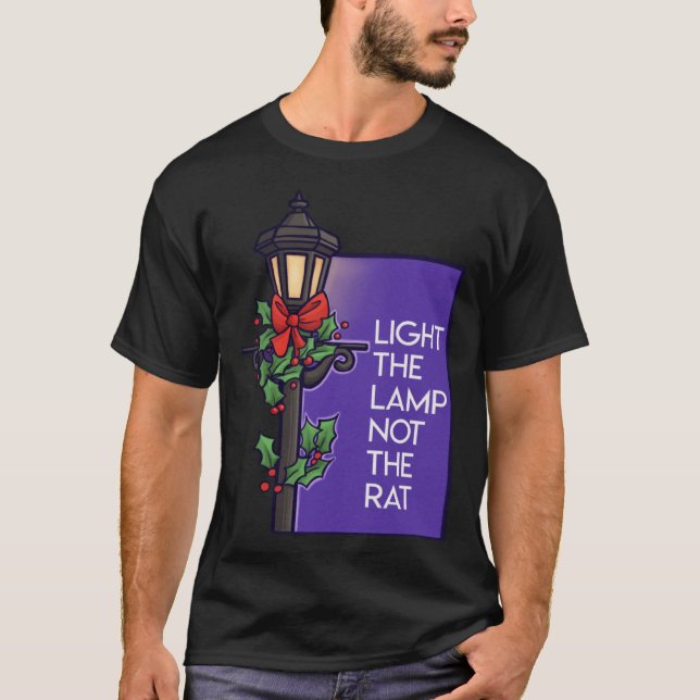 Camiseta Luz Não É O Natal Do Rato (Frente)