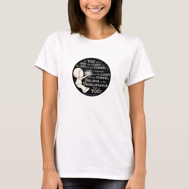 Camiseta Luz no túnel (Frente)