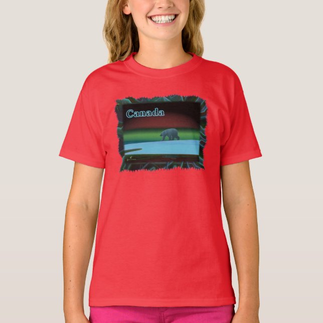 Camiseta Luz Polar Urso (Frente)