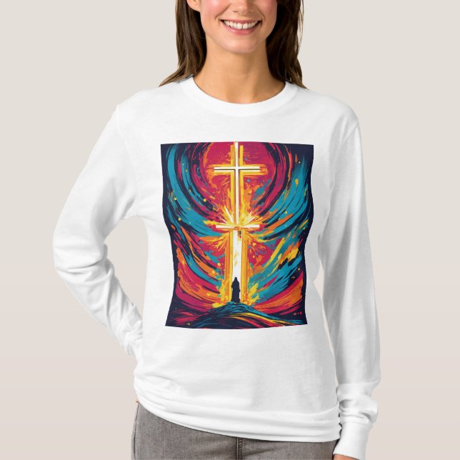 Camiseta "Luz Sagrada" (Frente)