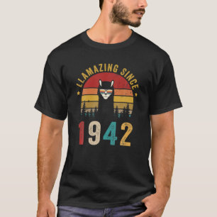 Camiseta Luz Vestida Desde 1942 Lama Funn