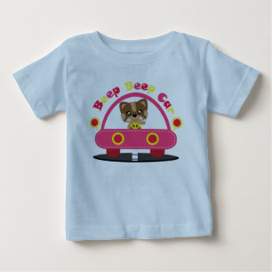 Camiseta Luzes Altas Personalizadas Bip Bip Cuidado