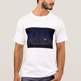 Camiseta luzes da cidade