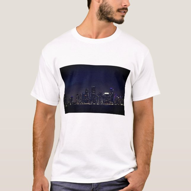 Camiseta luzes da cidade (Frente)