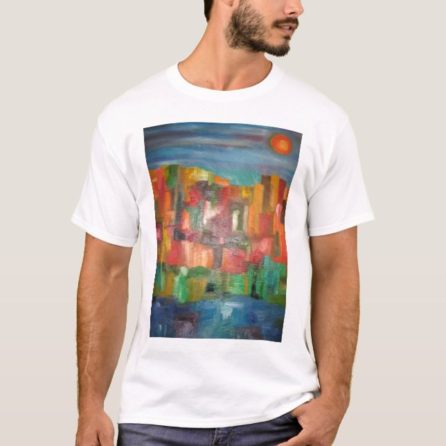 Camiseta Luzes da cidade (Frente)