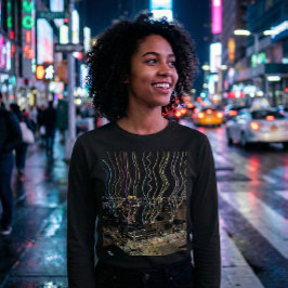 Camiseta Luzes da Cidade de Boston
