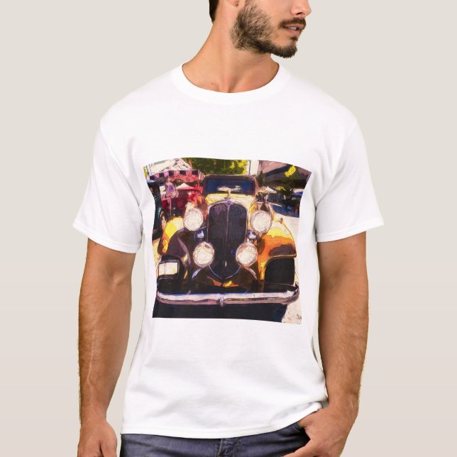 Camiseta Luzes de Cabeça Clássicas (Frente)