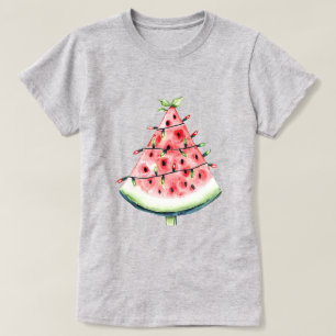 Camiseta Luzes de Fruta de Melancia