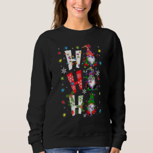 Camiseta Luzes de Gnomo Ho Ho Ho de Natal Xmas Crianças Me