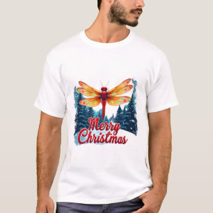 Camiseta Luzes de Libélula Festivas