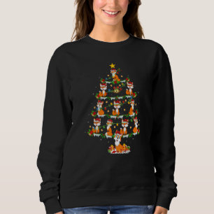 Camiseta Luzes de Natal do Coyote Árvore de Natal do Coyote