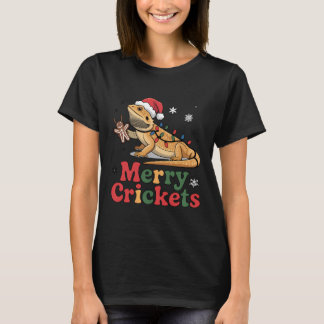 Camiseta Luzes de Natal do Lagarto Grilos Alegres