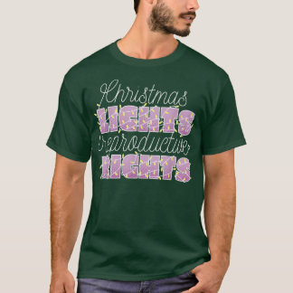 CAMISETA LUZES DE NATAL E DIREITOS REPRODUTIVOS PROTEGER RO