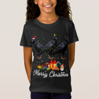 Luzes de Natal engraçadas Xmas Pajama Raven