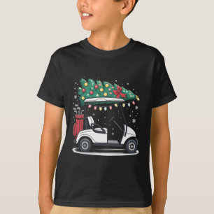 Camiseta Luzes de Natal para Carrinho de Golfe Árvore de Na