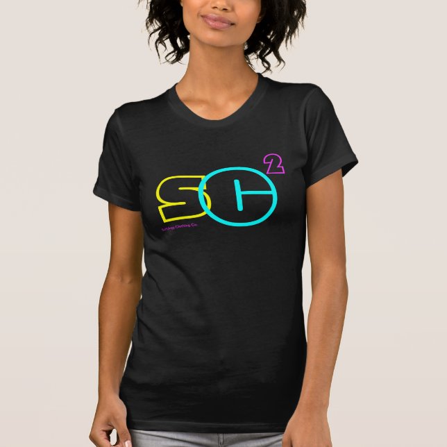 Camiseta Luzes de néon (Frente)