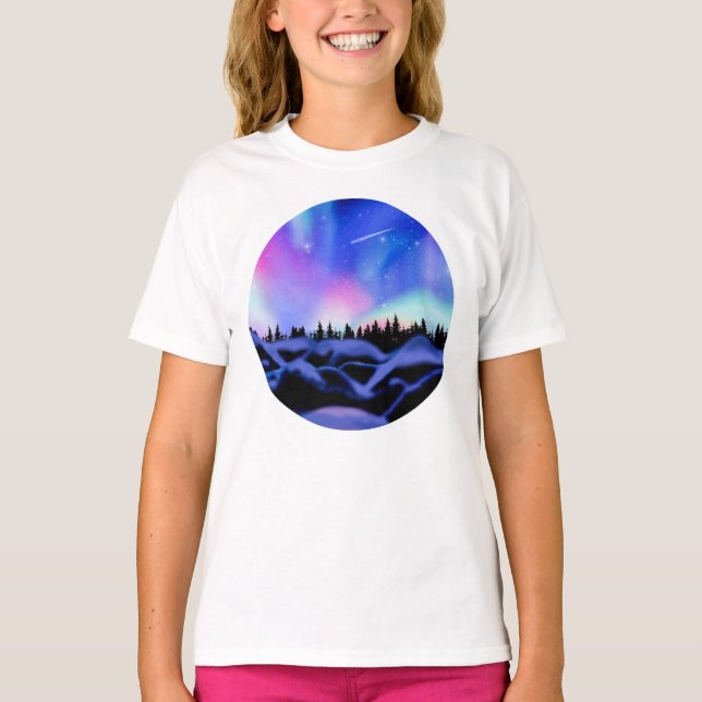 Camiseta Luzes de sonho (Frente)