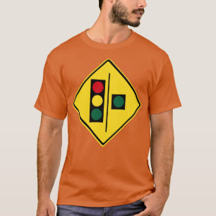 Camiseta Luzes de tráfego com verde contínuo
