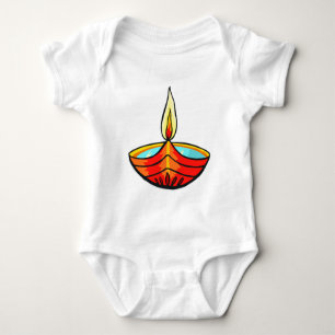 Camiseta Luzes do festival de Diwali