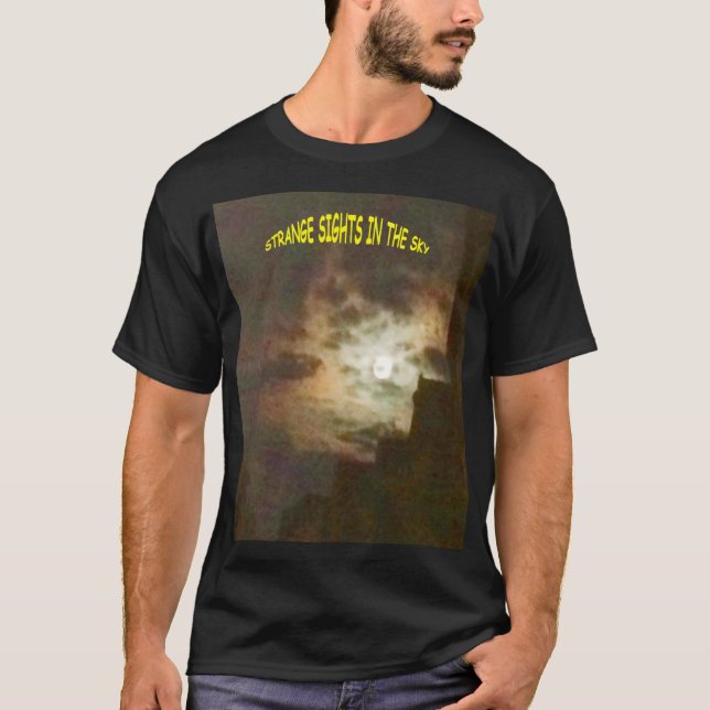 Camiseta Luzes estranhas no céu (Frente)