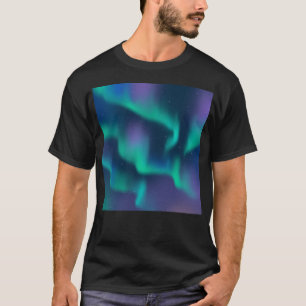 Camiseta Luzes Nortes Aurora Borealis