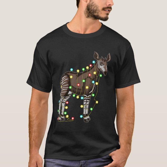 Camiseta Luzes Okapi (Frente)