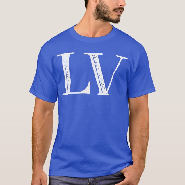 Camiseta LV 55 FiftyFive numeral romano retrô (Frente)