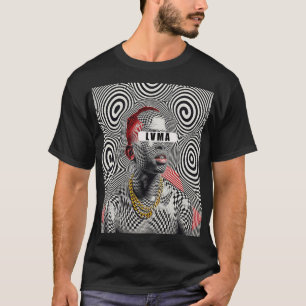 Camiseta Lvma gráfica camiseta streetwear