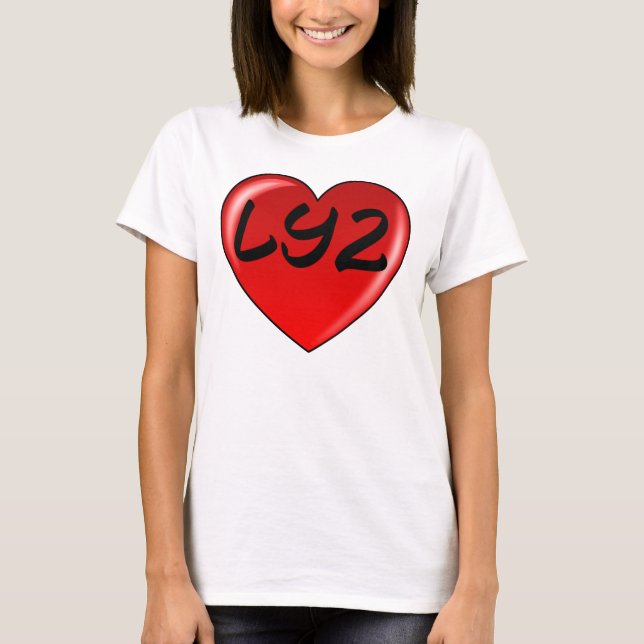 Camiseta LY2- Também Te Amo (Frente)