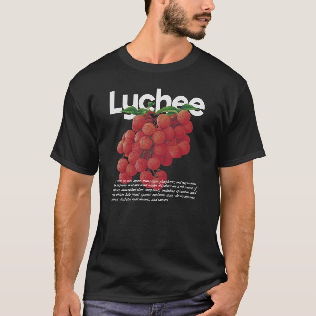 CAMISETA LYCHEE (Frente)