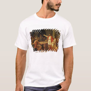 Camiseta Lycurgus mostrando os antigos de Sparta seus