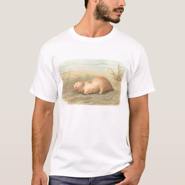 Camiseta Lydekker - Marsupial Mole (Frente)