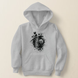 Camiseta LYFL 04 | Kids Black Grunge Lassen Logo