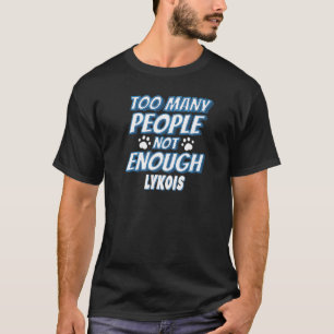 Camiseta Lykoi Wolf Cat Dizendo Introdução