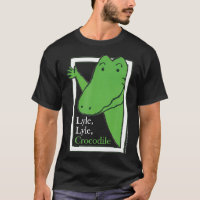 Lyle, Lyle, Crocodilo Waving Croc Ilustração T-S