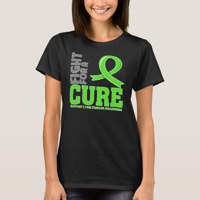 Camiseta Lyme Discute Uma Cura (Frente)