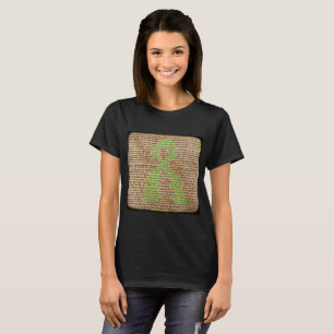 Camiseta Lyme Disease Feelings Poster, Negado, Ignorado, Re