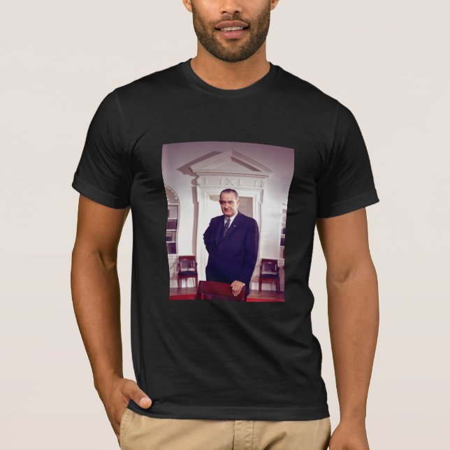 Camiseta Lyndon B Johnson (Frente)