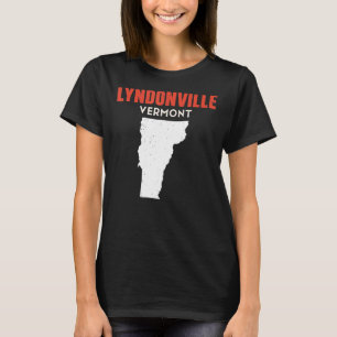 Camiseta Lyndonville Vermont EUA Estado América Viagem Verm