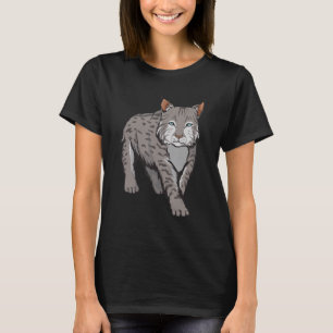 Camiseta Lynx Art Design Illustração Wildcat Lynx