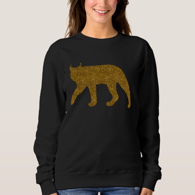 Camiseta Lynx  For Women Girl Bobcat Caracal Wildcat (Frente)