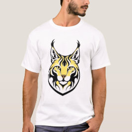 Camiseta Lynx, gato selvagem