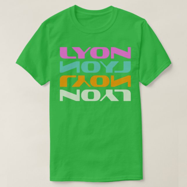 Camiseta Lyon França (Frente do Design)