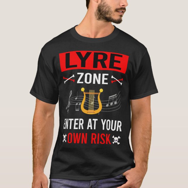 Camiseta Lyre da Zona de Risco (Frente)