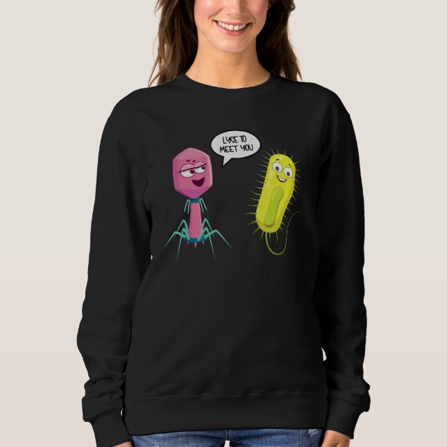 Camiseta Lyse To Meet You  Bacteriophage 8 (Frente)