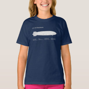 Camiseta LZ 129 Hindenburg - Planos de projeto de aeróstato